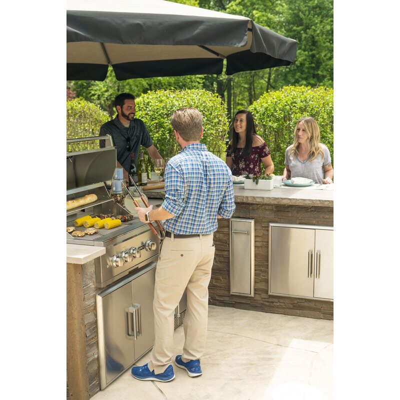 Rta Outdoor Living 72 4 Piece 4 Burner Natural Gas Bbq Grill
