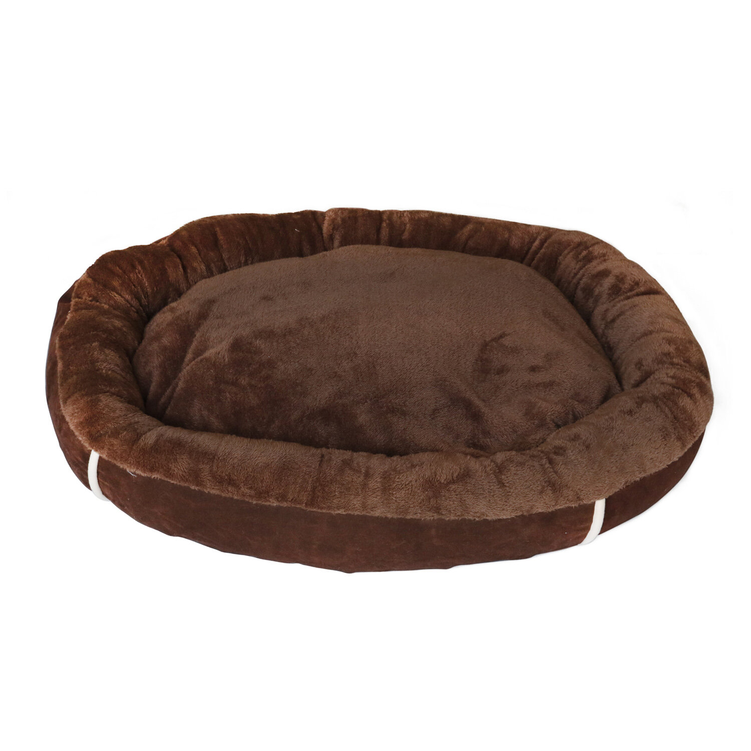 large oval dog bed