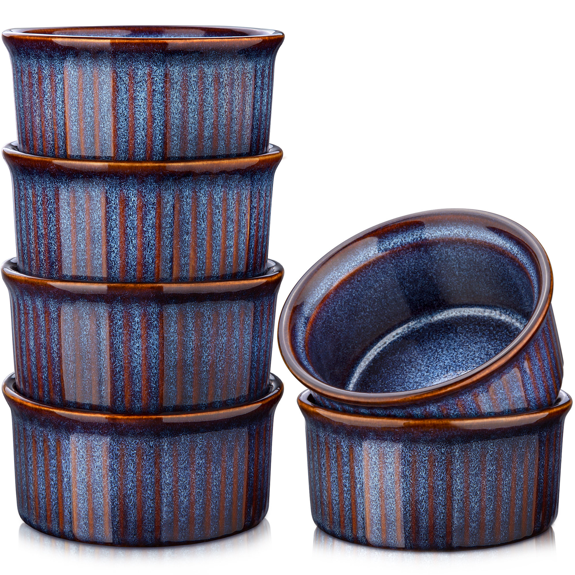 Vancasso Capri Stoneware Round Ramekin Bowls & Reviews Wayfair