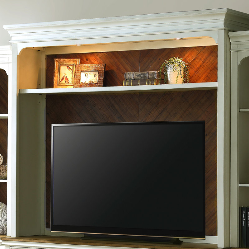 Janine Cabinet Enclosed Storage Entertainment Center For Tvs Up To