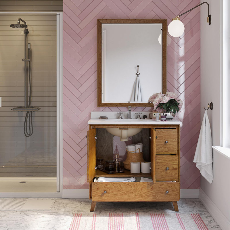 Dorel Living Bleeker 36 Single Bathroom Vanity Set Wayfair Bleeker 36 Single Bathroom Vanity Set