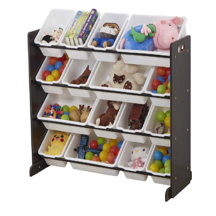 Details about   Kids Toy Box Folding Organizer Storage Toy Chest Boys and Girls Toys Storage Bin 