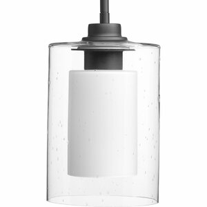 Jere Double Glass 1-Light Mini Pendant