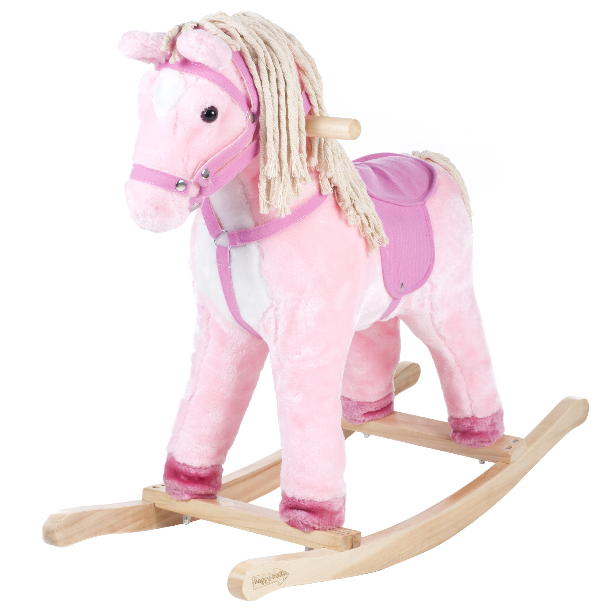 pink rocking horse