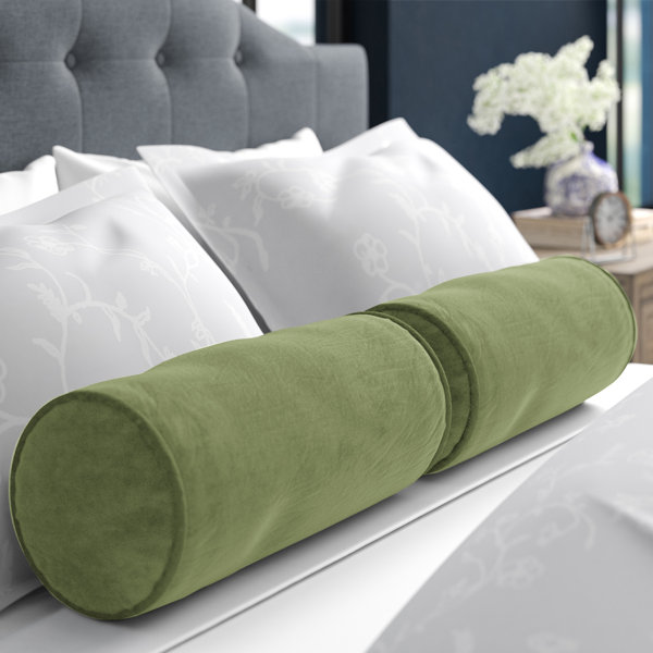 long decorative roll pillows