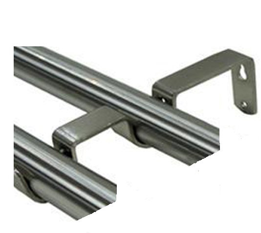 Latitude Run Woodson Double Curtain Rod Wayfair