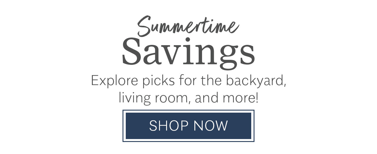 Summertime Savings