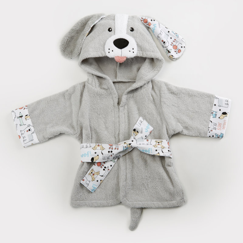 Baby Aspen Terry Cloth Bathrobe With Hood For Kids Wayfair