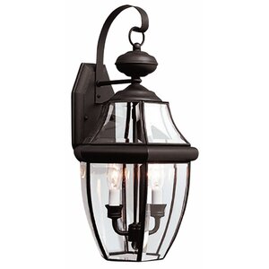 Laceyville 2-Light Outdoor Wall Lantern