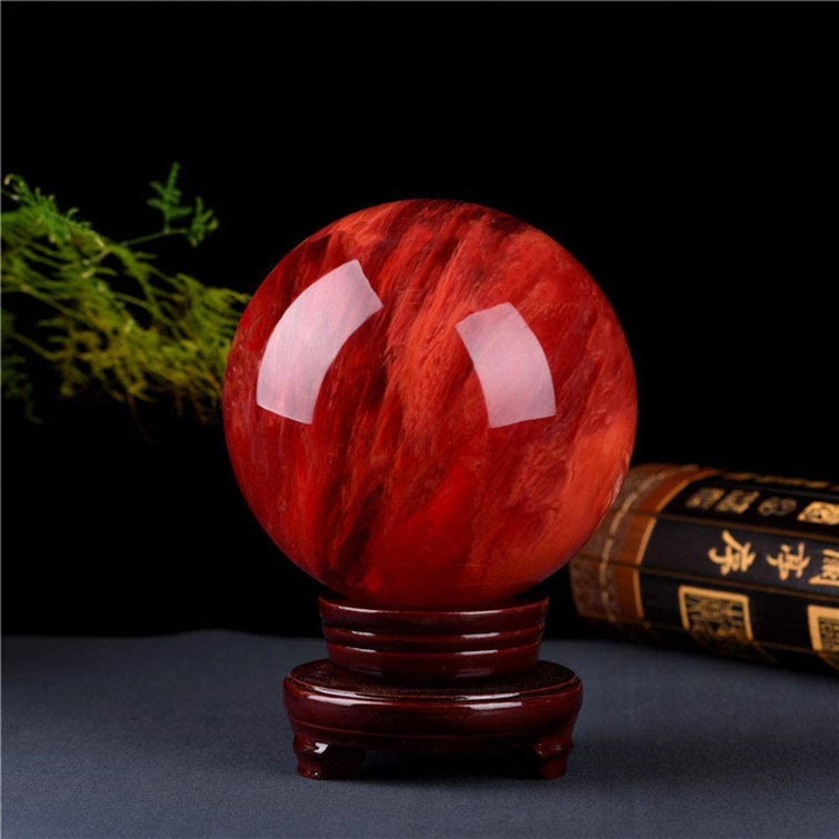 CRYSTAL BALLS 100MM HANDMADE IN GREEN BEAUTIFUL SELECTION STUNNING COLOUR BALL