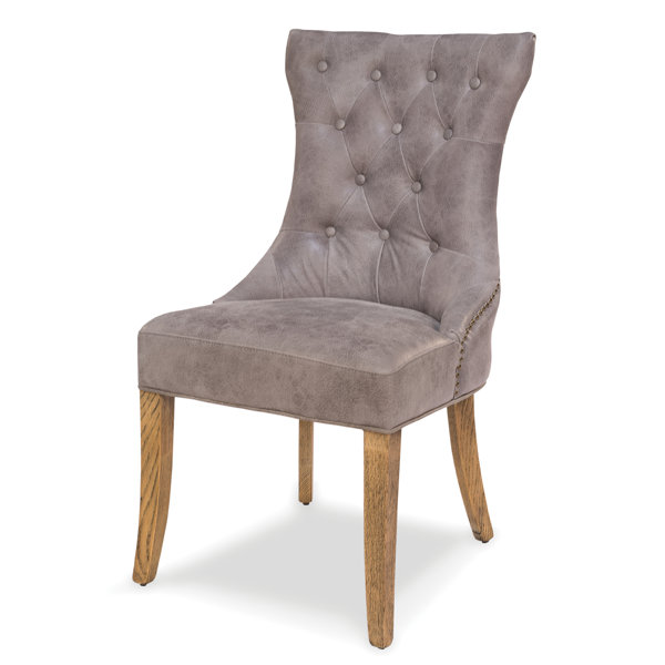 Leather Wingback Dining Chair Wayfair