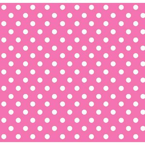 Primary Polka Dots Woven Portable Mini Fitted Crib Sheet