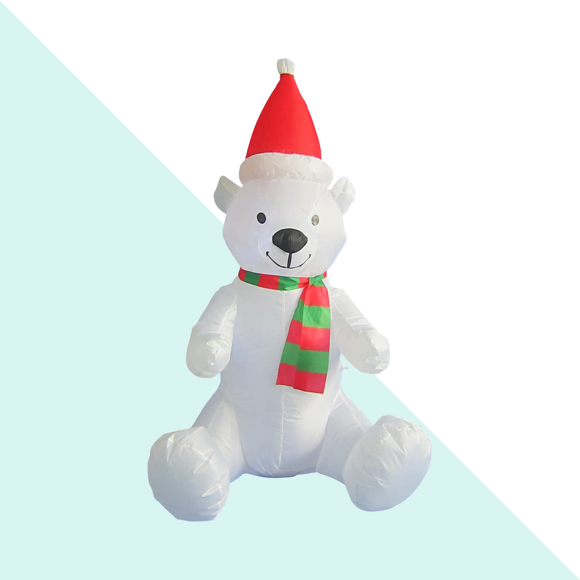 inflatable christmas bear