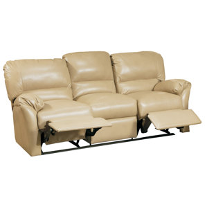 Mandalay Leather Reclining Sofa by Omnia Leather