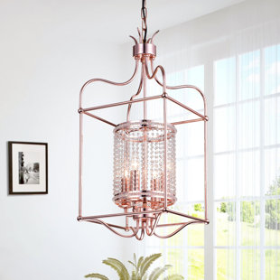 Brock Hill 4-Light Lantern Pendant by
