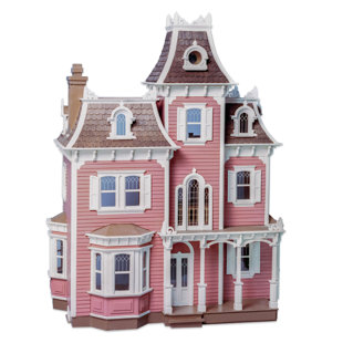 wooden doll houses already assembled