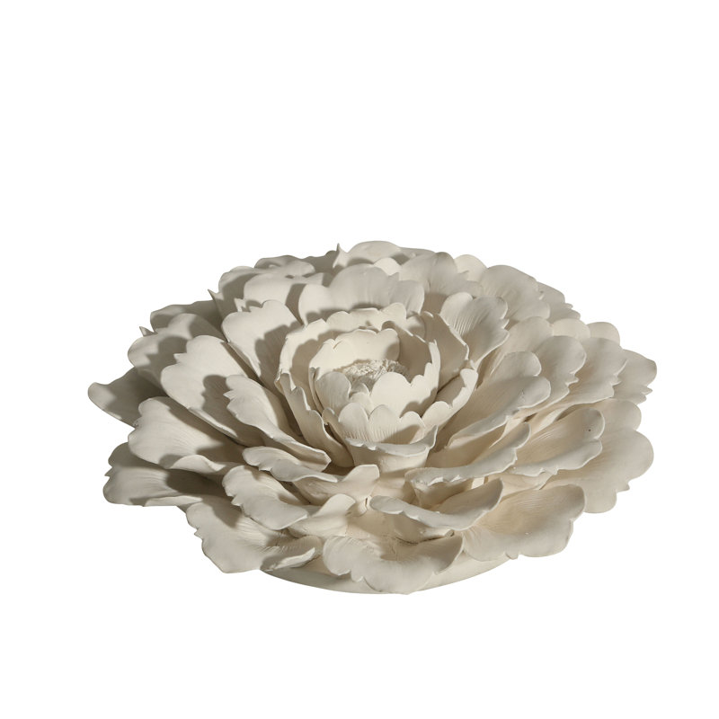 House Of Hampton 3 Porcelain Flower Wall Decor Reviews Wayfair