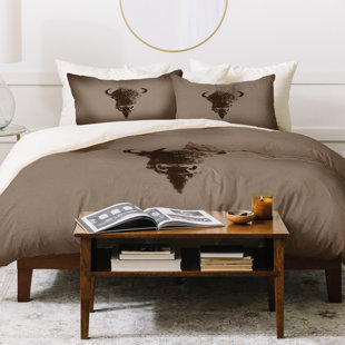 Go to store & view more images East Urban Home Leah Flores Old West Duvet Set