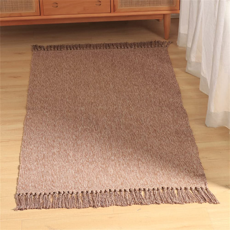 Chindi Rug 100%Natural Cotton Hand Woven 2x3 Feet Carpet Floor Mat Boho Rag Rug 