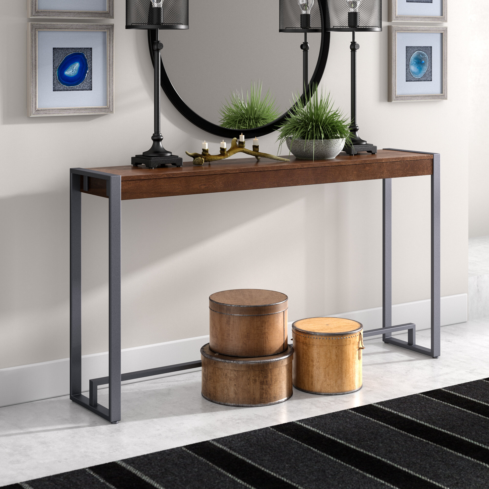 50 inch wide console table