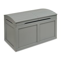 Details about   Toy Box in Grey Wooden Toy Storage 