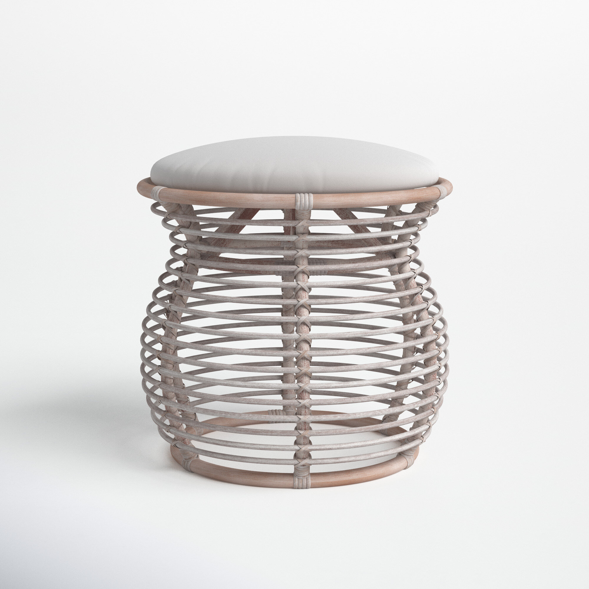 stool rattan