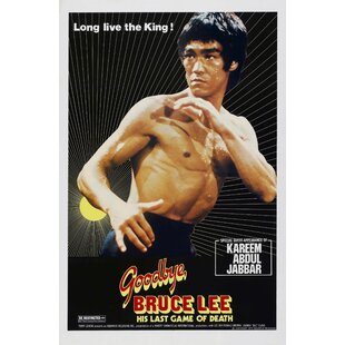 Bruce Lee Poster Creative Martial Artist Print Art Wall Décor Gift Frame 