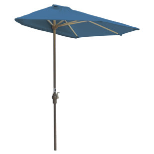 Modern Contemporary Half Round Patio Umbrellas Allmodern