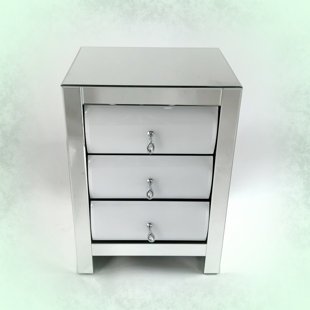 Go to store & view more images Prince 3 Drawer Nightstand by Rosdorf Park