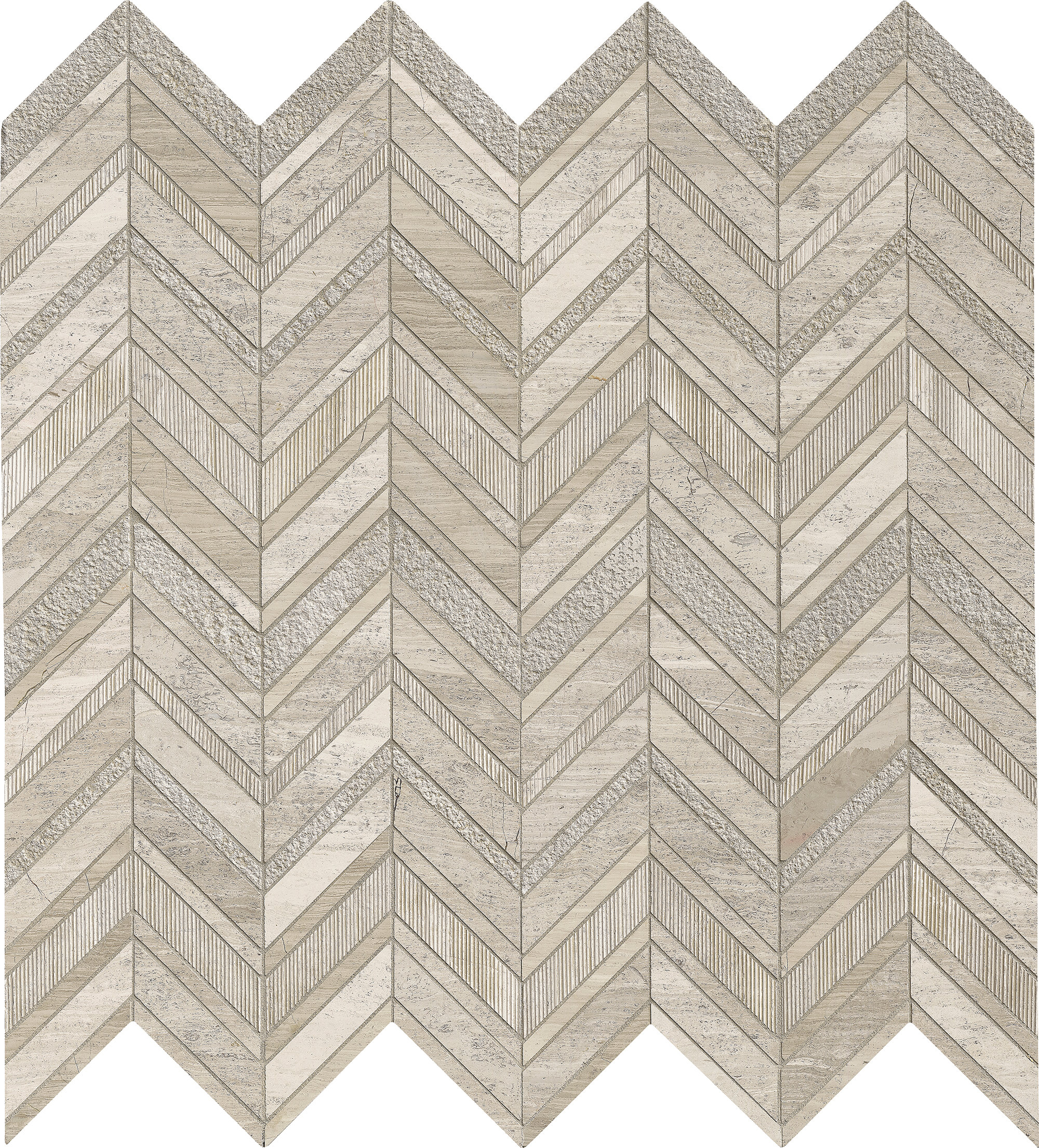 Msi White Quarry Chevron Pattern Marble Wood Look Wayfair Msi White Quarry Chevron Pattern Marble