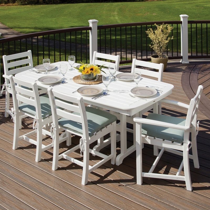 Trex Monterey Bay 7 Piece Dining Set Reviews Wayfair Trex Monterey Bay 7 Piece Dining Set