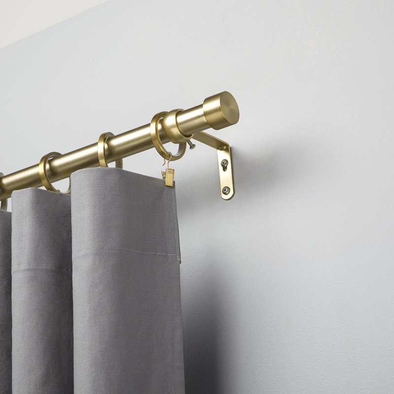 Eider Ivory Caiden Curtain Rod Set Reviews Wayfair