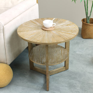 light oak accent tables