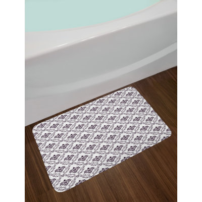 bath double rug sink damask chained complex traditional face