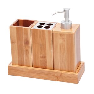 3-Piece Bathroom Accessory Set