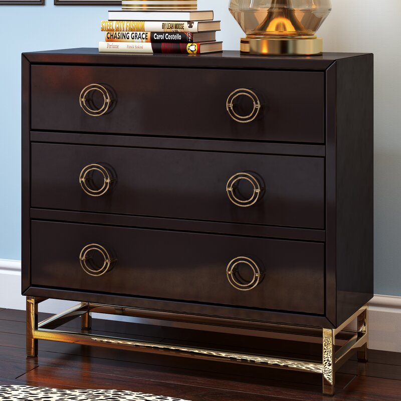 Willa Arlo Interiors André 3 Drawer Bachelor's Chest