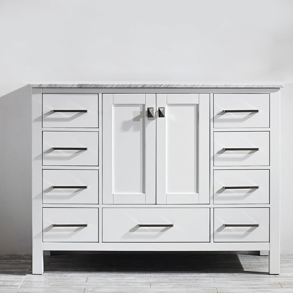 Beachcrest Home Newtown 48 Single Bathroom Vanity Set Reviews Wayfair
