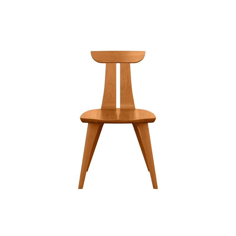 Copeland Furniture Estelle Solid Wood Slat Back Side Chair