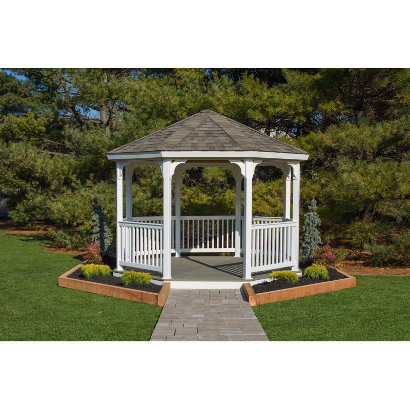 YardCraft 12 Ft. W x 12 Ft. D Solid Wood Patio Gazebo Wayfair