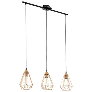 Kitchen Island Pendants You Ll Love Wayfair Co Uk Chaim 3 Light Kitchen Island Pendant