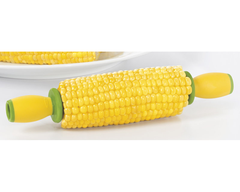 Yellow//Green OXO Good Grips Interlocking Corn Holders Set of 16 Corn Cob Holders 11109500