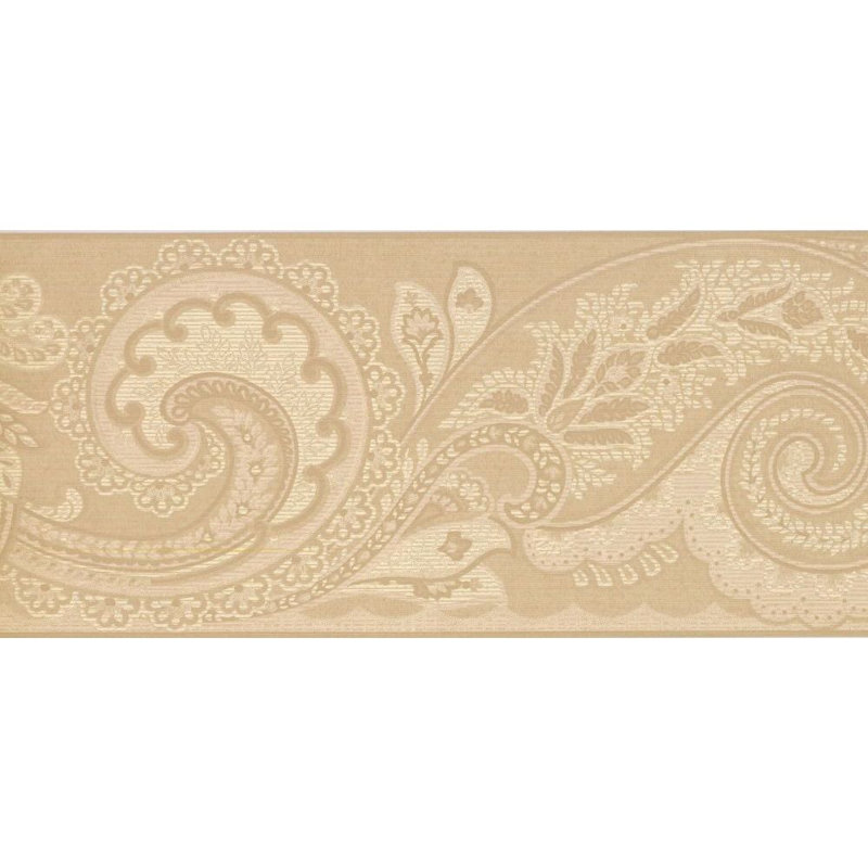 Fleur De Lis Living Larochelle Leaves 15 L X 9 13 W Wallpaper Border Wayfair Find images of fleur de lis. wayfair
