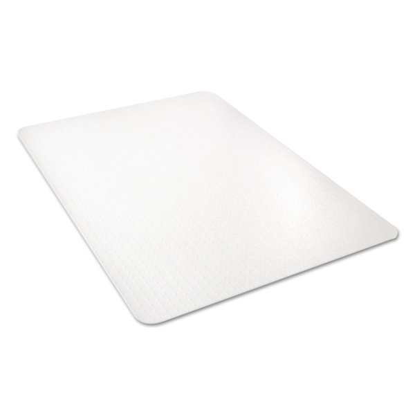Deflecto Polycarbonate Medium Pile Carpet Straight Edge Chair Mat Reviews Wayfair