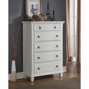 Regitina 5 Drawer Chest by Roundhill Furniture