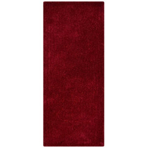 Sanford Solid Hand Tufted Red Area Rug