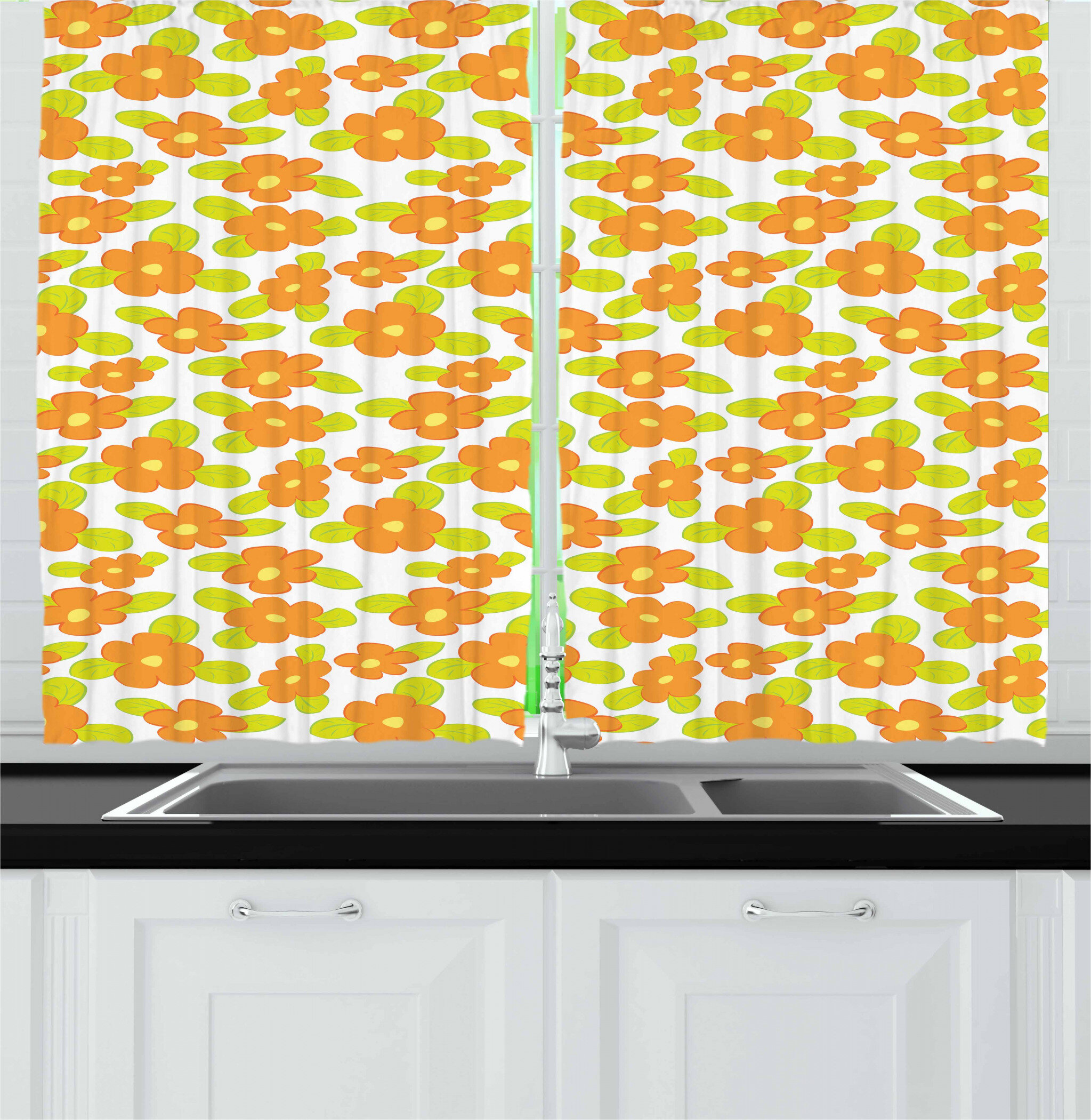 East Urban Home Kitchen Curtains Kitchen Curtain Wayfair