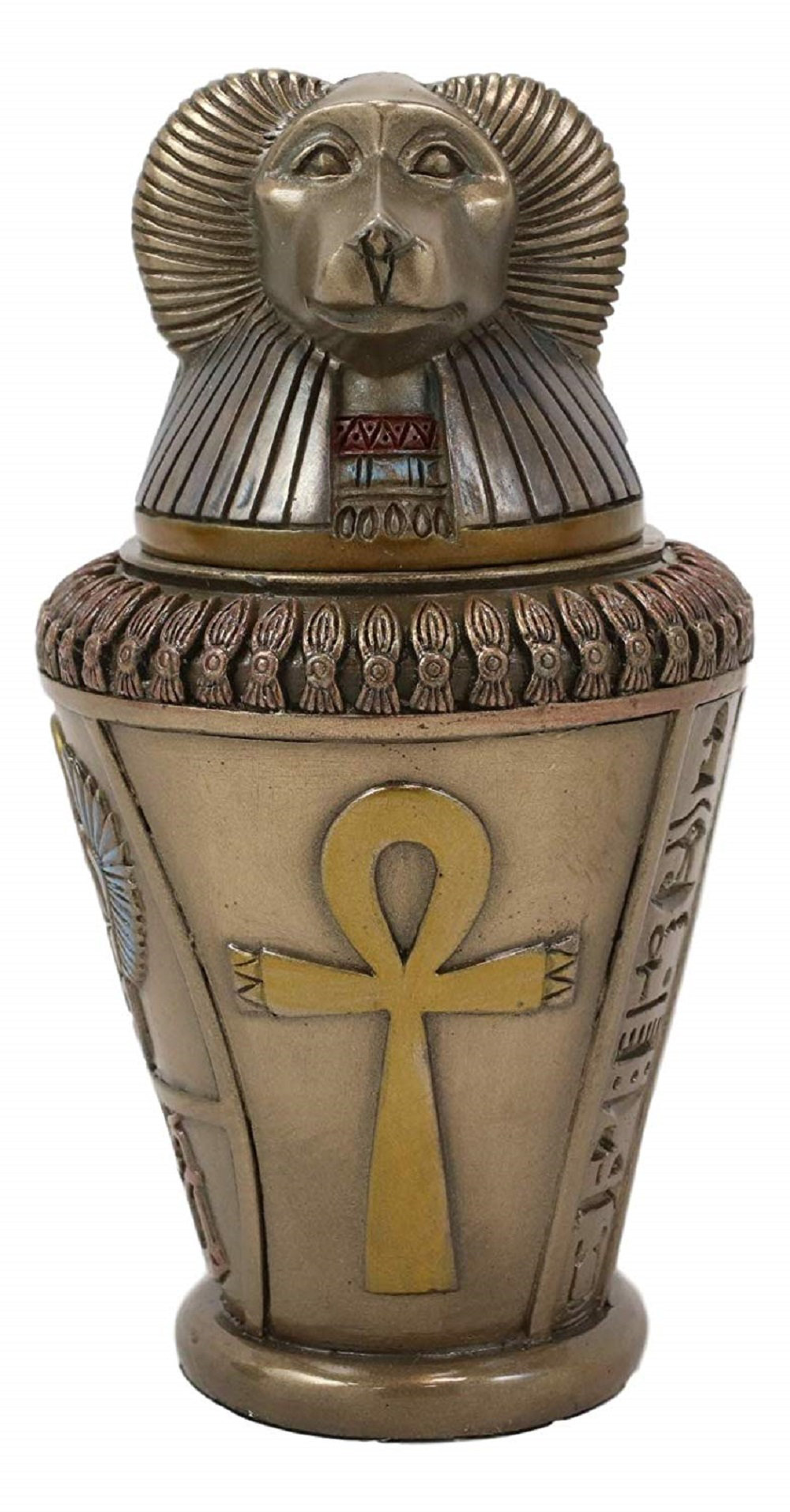 Bungalow Rose Ancient Egyptian Gods and Deities Hapi Canopic Jar Urn ...