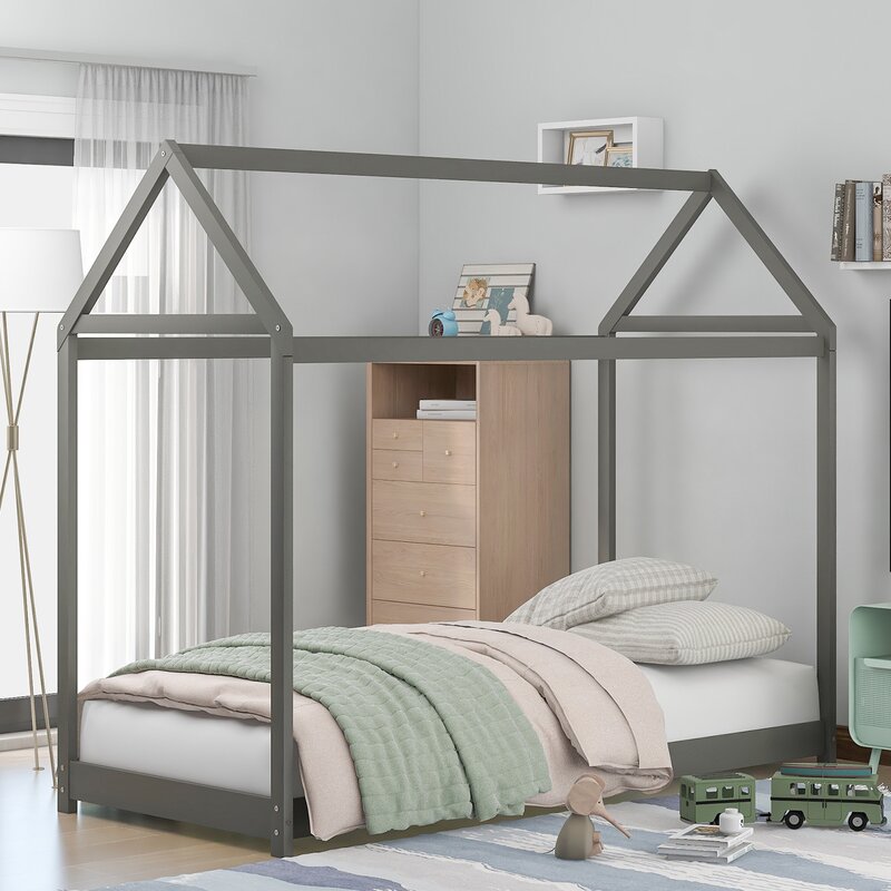 Harper Orchard Twin Canopy Bed Wayfair