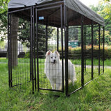 king canopy dog kennel cover