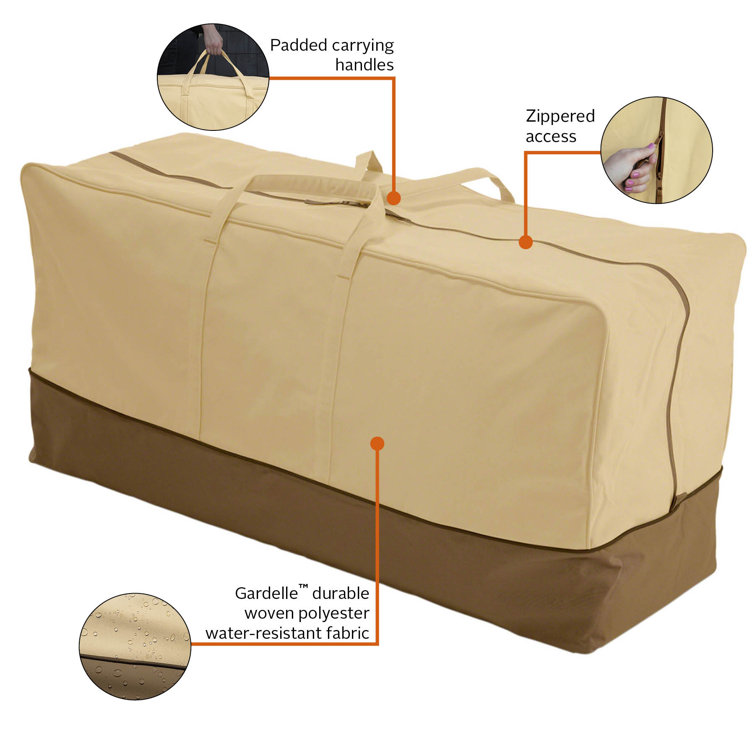 waterproof bolsa for outdoor cushions
